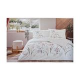 Özdilek White Lily Lila Kahve Tek Kişilik Nevresim Takımı - 160 x 220 cm