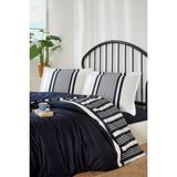 Özdilek Wonder Lacivert Çift Kişilik Fitted Nevresim Takımı 200 x 220 cm Düz Desenli