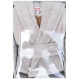 Özdilek Woven Kapüşonlu Bornoz - XL - Gri