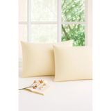 Özdilek Yastık Kılıfı Standart Ranforce 2'lı Vanılya Colourıst - Çok Renkli - 50 x 70 cm