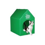 Özekim Suya Dayanıklı 2 Adet Kedi Evi Kedi Kulübesi Suya Dayanıklı Plastik Kedi Evi