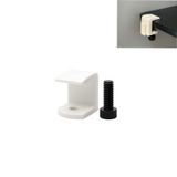 Özel 3D Baskı Mengene (Modüler Masa Düzenleyiciler Kablo Tutucu, Bardak Tutucu, Kalemlik, Tepsi, Kulalık Askısı, Telefon Tutucu, 2'li Askı Için Ek Aparattır!) (beyaz)