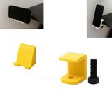Özel 3D Baskı Telefon Tutucu Modüler Masa Düzenleyici Tak Çıkar Düzenleyici (Ebat: 4,9 cm x 5,5 cm) (Sarı)