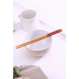 Özel Desenli Chopstick 10 Çift Çin Kaşığı Chopstick Çin Çubukları