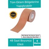 Özel Etkili Büyük Boy Kas Eklem Bel Bacak Kol Boyun Sırt Omuz Karın Kalça Ağrı Isıı Bandı 5Cm X 5M