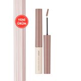 Özel Fırça Tasarımlı, Yoğun Pigmentli Kaş Maskarası PERIPERA Speedy Skinny Brow Mascara 05 Peony Ash