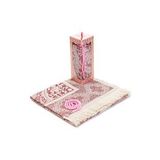 Özel Hediyelik Kutulu Seccadeli Tesbihli Set Pembe
