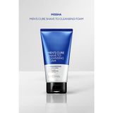 Özel İçerikleriyle Nemlendiren, Temizleyen Tıraş Köpüğü Men's Cure Shave To Cleansing Foam