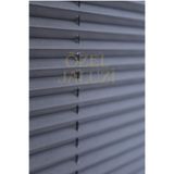 özel jaluzi Antrasit Cam Balkon Ve Ofis Plisse Perde 55x150 cm, 411
