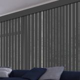 özel jaluzi Antrasit Pvc Dikey Perde Döndürülebilen 230x200, 463