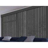özel jaluzi Antrasit Pvc Dikey Perde Döndürülebilen 90x260, 463