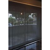 özel jaluzi Antrasit Screen Kumaş Dikey Perde 100x260 cm, 497