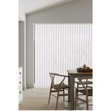 özel jaluzi Beyaz Blackout Dikey Perde 150x190 cm Karartma Özellikli, 474