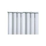 Özel Jaluzi Beyaz Pvc Dikey Perde Döndürülebilen Tam Açık Ya Da Tam Kapalı Pvc Dikey - 210 x 260 cm