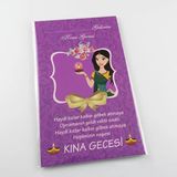 Özel Kına Gecesi Davetiyeleri 20 Adet