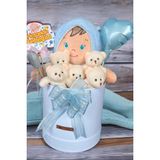 Özel Kutuda Uyku Arkadaşı Bebeto Peluş Bebeği ile Yeni Doğan Hediye Seti- Babyshower, Yenidoğ - Genel