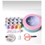 Özel Kutulu Dikiş Seti Seyahat Seti İğne İplik Mini Makaslı Set