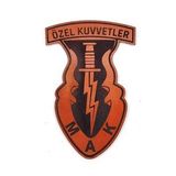 Özel Kuvvetler MAK Deri PEÇ- Arma - Patch
