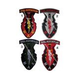 Özel Kuvvetler Mak Nakış Işleme Arma Patch Peç 10X6,5 Cm Gri