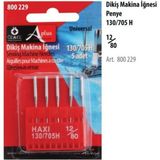 Özel Lastik Dikiş Makina Iğnesi, Penye Dikiş Iğnesi 14/90 5 Adet 800 229