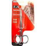 Özel Lastik Düz Uçlu Nakış Makası,paslanmaz Çelik Makas, Çok Amaçlı Makas 10 cm 4 Inch 900 661
