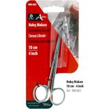 Özel Lastik Paslanmaz Kıvrık Uçlu Çelik Makas,nakış Makası, Çok Amaçlı Makas, 10 cm 4 Inch 900 603