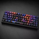 Özel Lol Odyssey Aatrox 68 Tuş Pbt Cherry Profil Boya Süblimasyon Yan Baskılı Mekanik Klavye Keycaps Seti