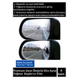Özel Model Uzun Ömürlü Araç Yan Ayna Yağmur Kaydırmaz Cam Film 2 Çift Uyumlu