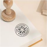 Özel Öğretmen Kaşesi Mührü Kitap Mührü ve Istampa Set R5814-09