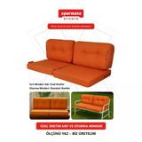 Özel Ölçü Palet Minderi Bahçe İç Ve Dış Mekan Minder Koltuk Minder 40X150 45X155 50X160