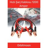 Özel Seri %100 Bakır Kalın Kablo 1200 Amper Güçlü Oto Akü Takviye Hızlı Şarj Kablosu