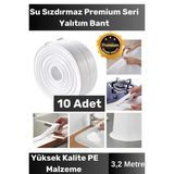 Özel Seri Premium Su Geçirmez Sızdırmaz Lavabo Küvet Yağ Nem Küf Önler 3.2M 10 Adet İzolasyon Bant