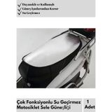 Özel Seri Su Geçirmez Kolay Kullanım Dayanıklı Uzun Ömürlü Motosiklet Sele Güneşliği 60*35 Cm