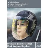 Özel Seri Tam/Yarım/Açık Motor Kaskı Yağmur Kaydırıcı