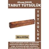 Özel Seri Yüksek Kalite Yoga Meditasyon Aromaterapi Chakra Pozitif Enerji Ahşap Maun TABUT Tütsülük