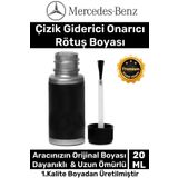 Özel Suya Dayanıklı Mercedes Marka Uyumlu Çizik Taş Izi Giderici Onarıcı 20ml Oto Rötuş Boyası