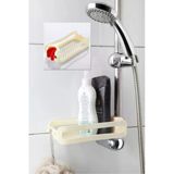 Özel Tasarım Banyo Düzenleyici Şampuanlık Sabunluk Vakumlu Evye Düzenleyici Organizer Banyo Rafı