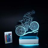 Özel Tasarım Bisiklet 3D Led Lamba