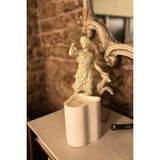 Özel Tasarım Dekoratif Doğal Taş Handmade Home Mum %100 Sowax Vanilya - 1 Adet