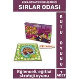 Özel Tasarım Eğlenceli Eğitici Zeka Strateji Becerisi Geliştirici Kutu Oyun Takımı Sırlar Odası