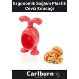 Özel Tasarım Pratik Eğlenceli Ergonomik Sağlam Plastik Kabuklu Yemiş Fındık Badem Ceviz Kıracağı - 1 Adet