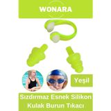 Özel Tasarım Suya Dayanıklı Yıkanabilir Kaymaz Sızdırmaz Esnek Silikon Kulak Burun Tıkacı