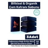 Özel Üretim %100 Doğal Koku Yüz Cilt Beyazlatıcı Organik Nemlendirici Çam Katranı Sabunu 3 Adet