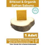 Özel Üretim %100 Doğal Koku Yüz Cilt Beyazlatıcı Organik Nemlendirici Safran Sabunu 1 Adet