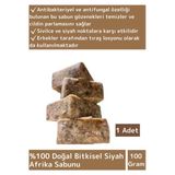 Özel Üretim %100 Doğal Losyon&peeling Yüz Cilt Saç Vücut Için Bitkisel Siyah Afrika Sabunu 1 Adt