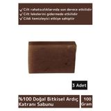 Özel Üretim %100 Doğal Onarıcı Cilt Yüz Saç Vücut Bitkisel Ardıç Katranı Sabunu 3 Adet