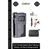 Özel Üretim 1000A Jump Starter Powerbank 4'Ü 1 Arada Şarjlı Akü Takviye Cihazı Ve Hava Kompresörü