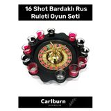 Özel Üretim 16 Shot Bardaklı Eğlence Parti Casino Yılbaşı Alkol Rus Ruleti Tekila Içki Evde Oyun Set