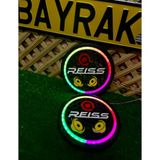 Özel Üretim 16CM Reıs Midrange Uyumlu 358 Modlu Kayar Ledli 12 Sabit Renk Özellikli Midrange Kapağı