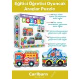 Özel Üretim 37 Parça 8 Araçlı Okul Öncesi Oyuncak Eğitici Öğretici Oyuncak Araçlar Puzzle